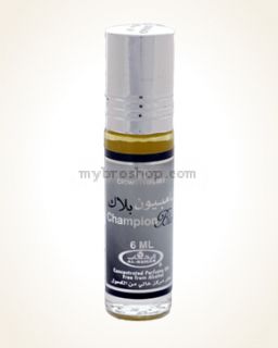 Арабско олио парфюмно масло Al Rehab Champion Black 6ml роза, жасмин , цитрусови плодове и кехлибар Ориенталски аромат 0% алкохол