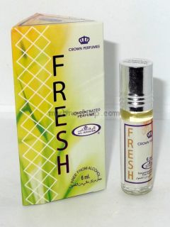 Арабско олио парфюмно масло Al Rehab FRESH 6ml  Свеж цитросов аромат  Ориенталски аромат 0% алкохол