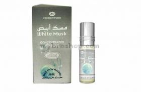 Арабско олио парфюмно масло от Al Rehab 6мл  WHITE MUSK Страхотно съчетание от цветя и мускус 0% алкохол