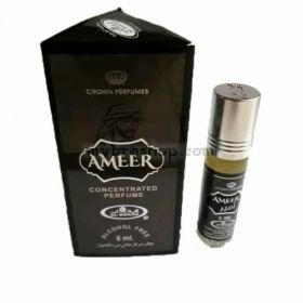 Арабско парфюмно олио масло Al Rehab AMEER 6ml Аромат на цитрусови плодове, жасмин, кехлибар, сандалово дърво 0% алкохол