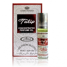 Арабско олио парфюмно масло Al Rehab Tulip 6ml  аромат на жасмин, лале и нотки от мускус Ориенталски аромат 0% алкохол