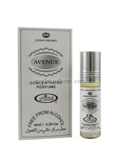 Арабско олио парфюмно масло от Al Rehab 6мл AVENUE традиционен ориенталски аромат на мускус и кехлибар  0% алкохол