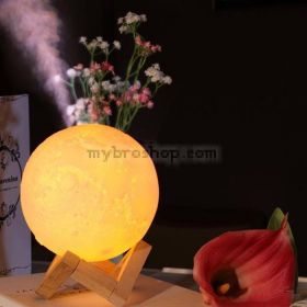 Арома Дифузер -комбиниран ароматизатор , нощна лампа 2в1 + етерично масло ЛИМОН